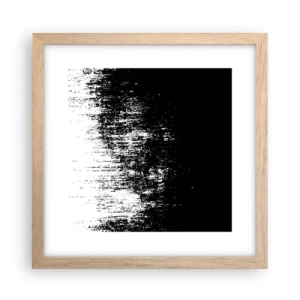 Póster en marco roble claro - Y el ganador es... - 30x30 cm