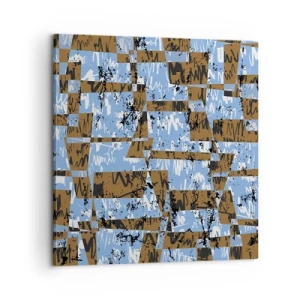 Cuadro sobre lienzo - Impresión de Imagen - Un recorte del desierto - 60x60 cm