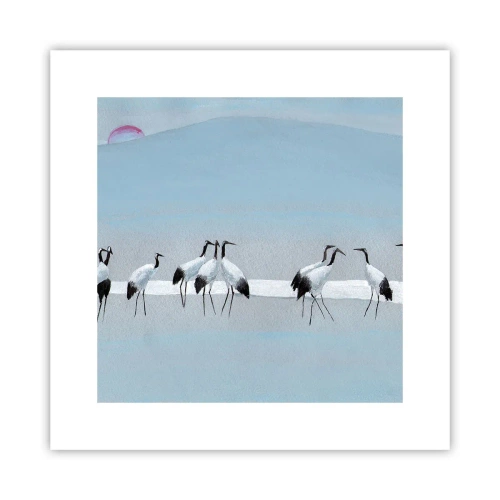 Póster - Después de un día caluroso - 30x30 cm