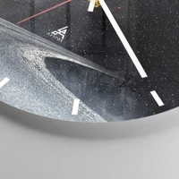 Esfera sin numeración, con rayas