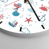 Esfera sin numeración, con rayas