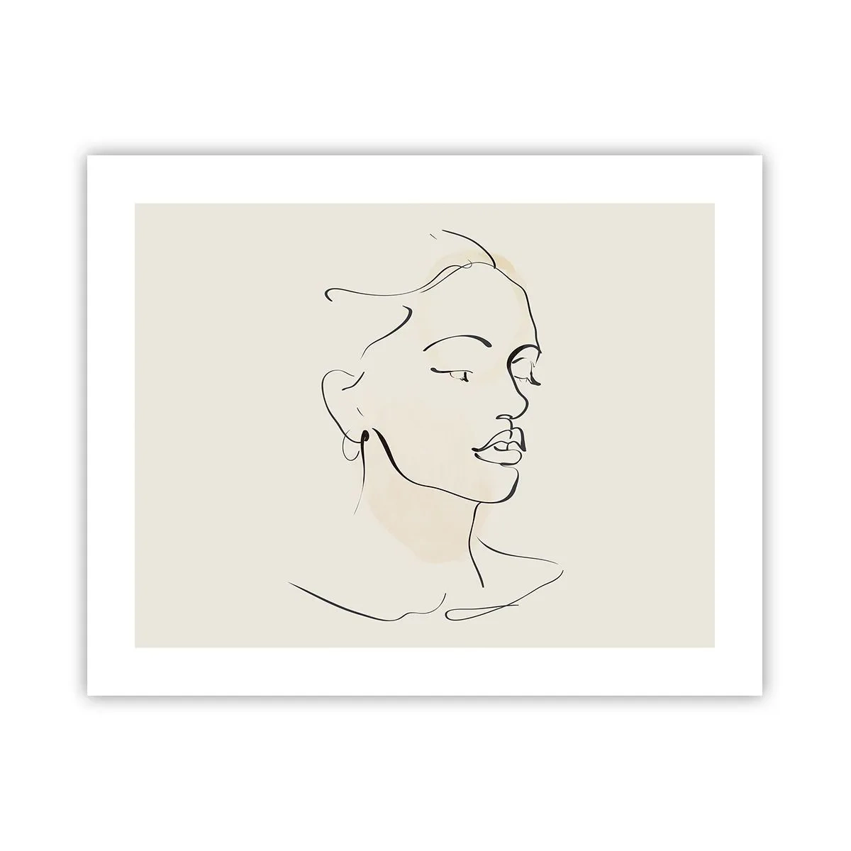 Póster - Líneas que muestran seguridad - 50x40 cm