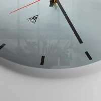 Esfera sin numeración, con rayas