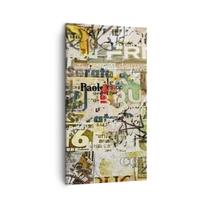 Cuadro sobre lienzo - Impresión de Imagen - Oh, está sucediendo... - 45x80 cm