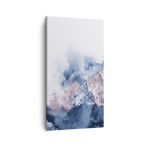 Cuadro sobre lienzo - Impresión de Imagen - El techo del mundo - 45x80 cm