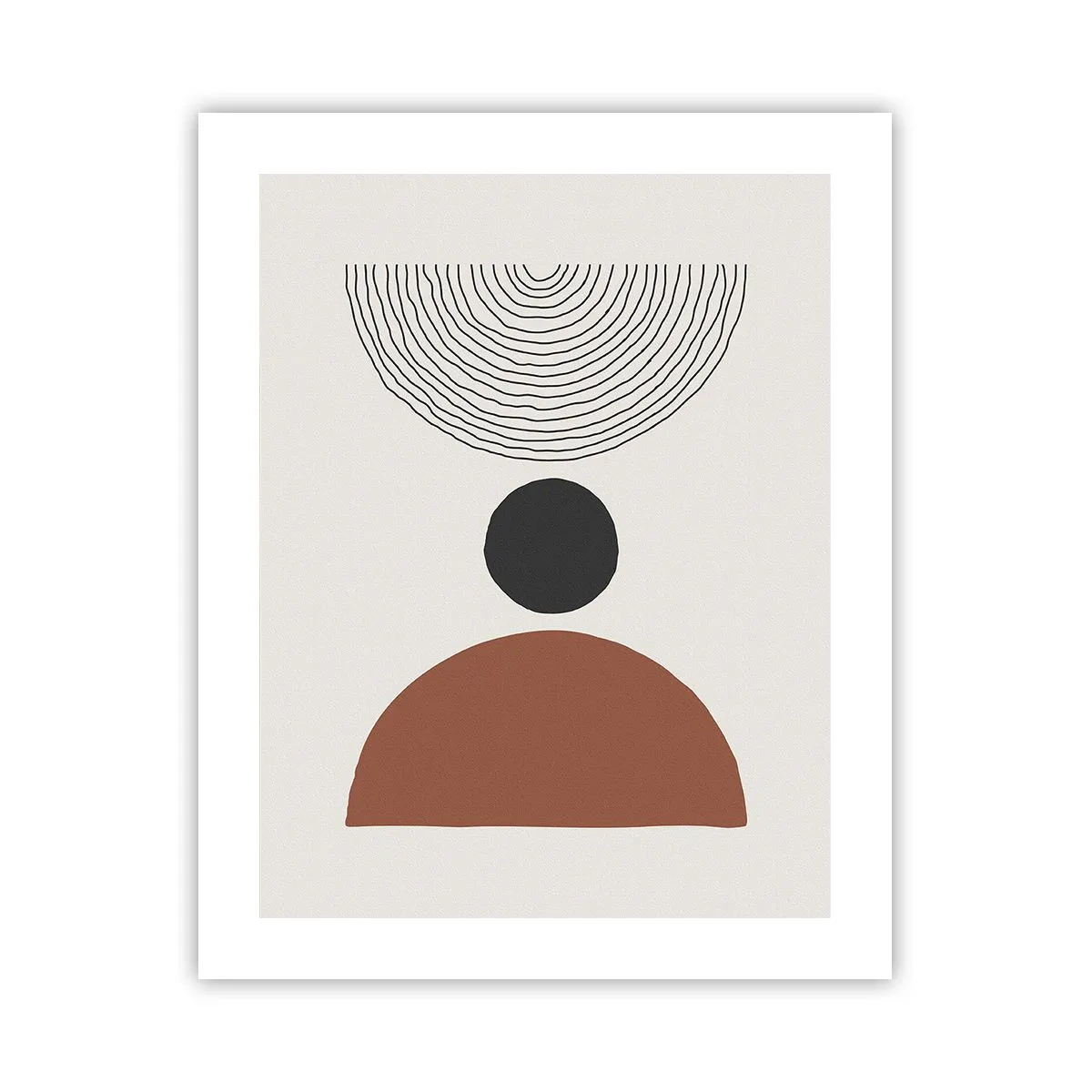 Póster - En el centro de la atención - 40x50 cm