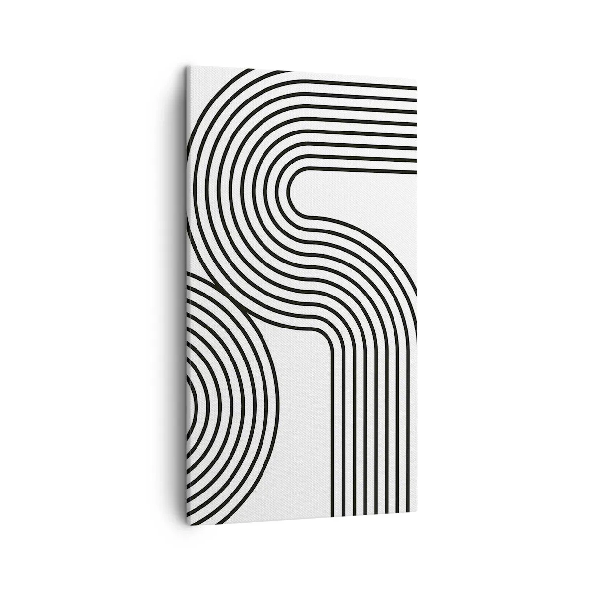 Cuadro sobre lienzo - Impresión de Imagen - En una curva - 45x80 cm