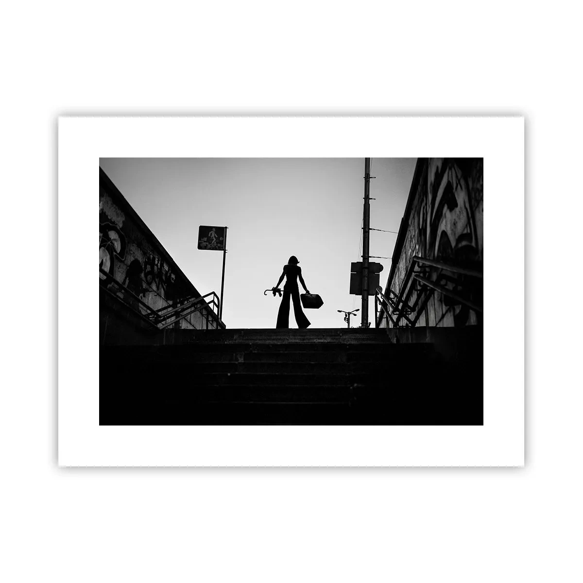 Póster - Paseo urbano - 40x30 cm