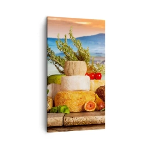 Cuadro sobre lienzo - Impresión de Imagen - La alegría de vivir italiana - 45x80 cm