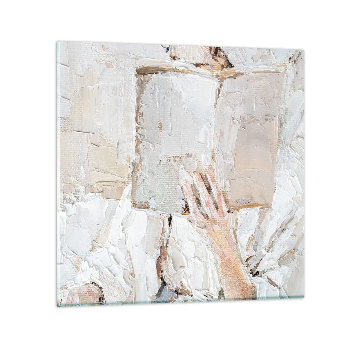 Cuadro sobre vidrio - Impresiones sobre Vidrio - En otro mundo - 50x50 cm