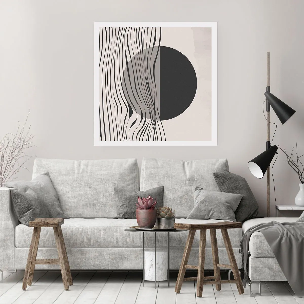 Póster - Media composición - 50x50 cm