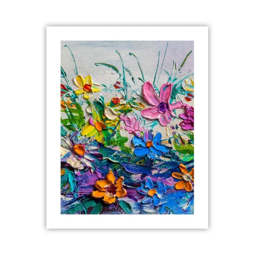 Póster - La energía de las flores - 40x50 cm