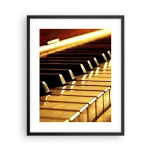 Póster en marco negro - Posibilidades ilimitadas - 40x50 cm