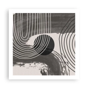 Póster - La victoria del óvalo - 60x60 cm