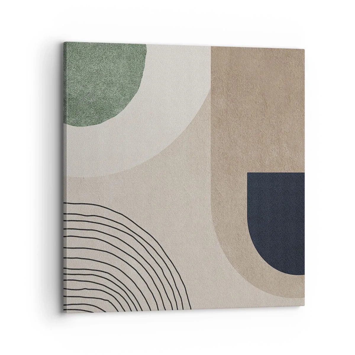 Cuadro sobre lienzo - Impresión de Imagen - La delicadeza de un óvalo - 70x70 cm