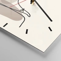 Esfera sin numeración, con rayas