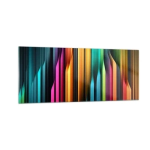 Cuadro sobre vidrio - Impresiones sobre Vidrio - Órgano luminoso - 100x40 cm