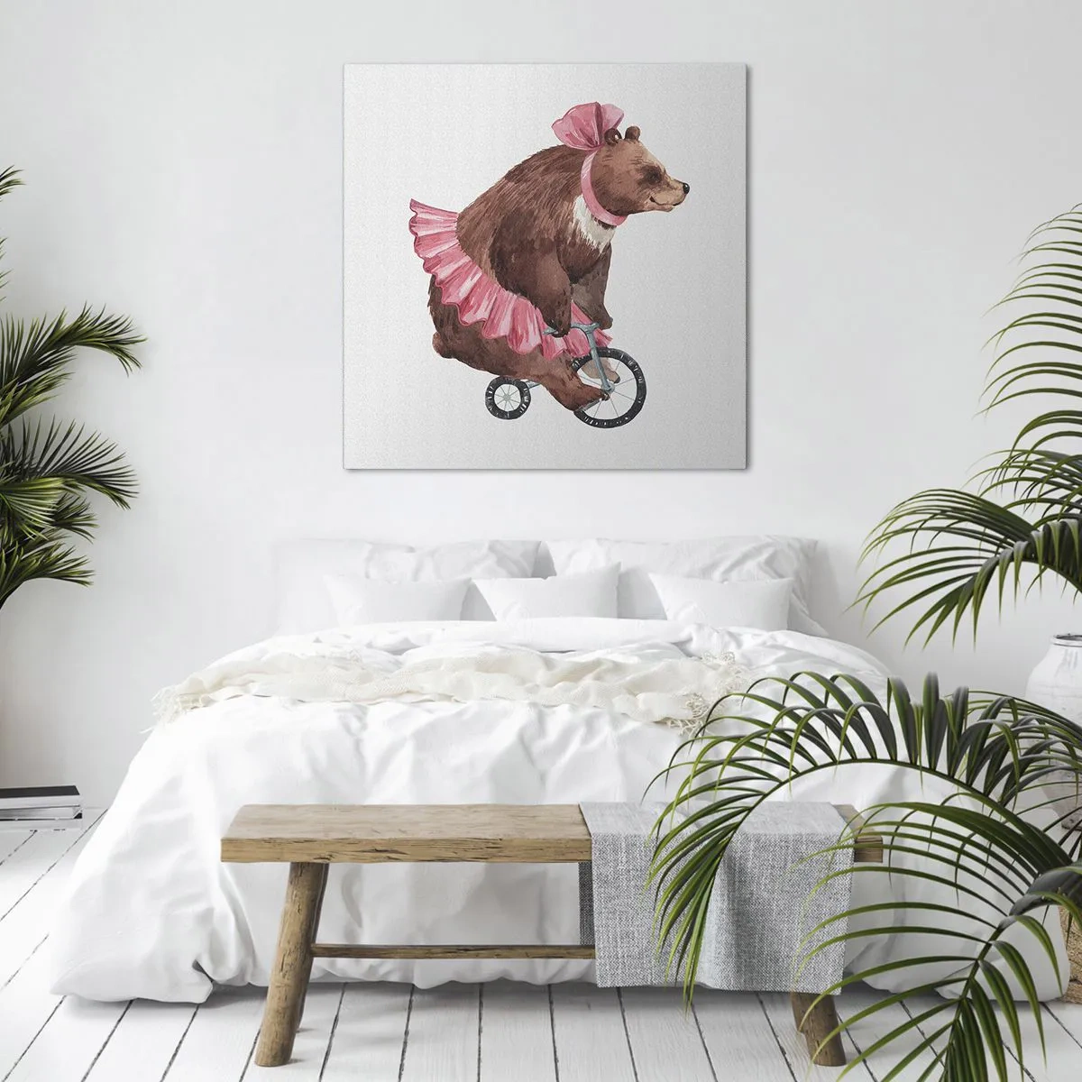 Cuadro sobre lienzo - Impresión de Imagen - ¡Qué circo! - 70x70 cm