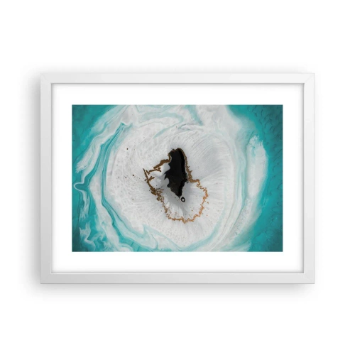 Póster en marco blanco - Para acceder al interior - 40x30 cm