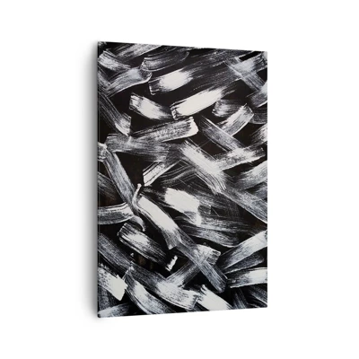 Cuadro sobre lienzo - Impresión de Imagen - Abstracción en el espíritu industrial - 70x100 cm
