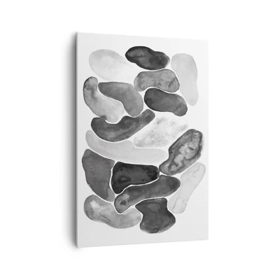 Cuadro sobre lienzo - Impresión de Imagen - Abstracción pétrea - 70x100 cm