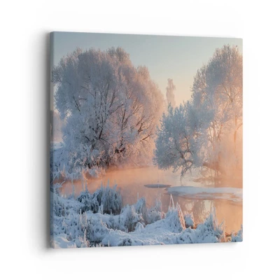 Cuadro sobre lienzo - Impresión de Imagen - Brillo cristalino - 40x40 cm