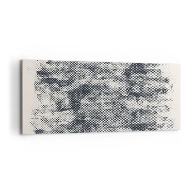 Cuadro sobre lienzo - Impresión de Imagen - Composición brumosa - 120x50 cm