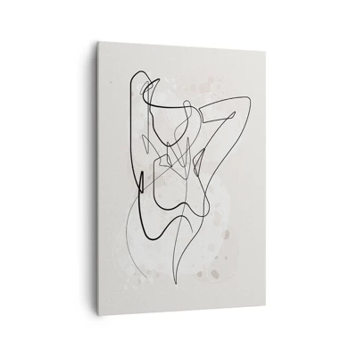 Cuadro sobre lienzo - Impresión de Imagen - El arte de la seducción - 70x100 cm