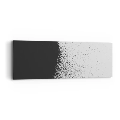 Cuadro sobre lienzo - Impresión de Imagen - El movimiento de las partículas - 90x30 cm