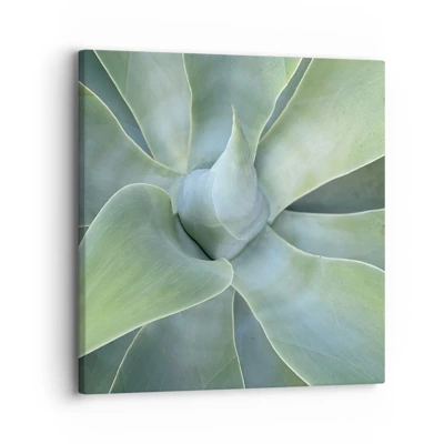 Cuadro sobre lienzo - Impresión de Imagen - El nacimiento del verde - 30x30 cm
