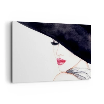 Cuadro sobre lienzo - Impresión de Imagen - Elegancia y sensualidad - 120x80 cm