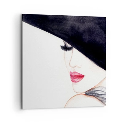 Cuadro sobre lienzo - Impresión de Imagen - Elegancia y sensualidad - 60x60 cm