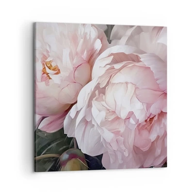 Cuadro sobre lienzo - Impresión de Imagen - En flor - 60x60 cm