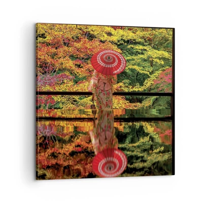 Cuadro sobre lienzo - Impresión de Imagen - En un templo de la naturaleza - 60x60 cm