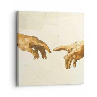 Cuadro sobre lienzo - Impresión de Imagen - Geometría divina - 30x30 cm