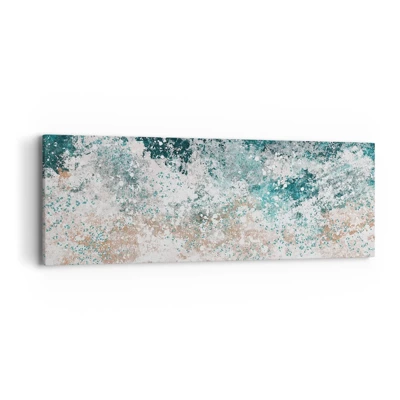 Cuadro sobre lienzo - Impresión de Imagen - Historias del mar - 90x30 cm
