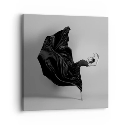 Cuadro sobre lienzo - Impresión de Imagen - La música da alas - 40x40 cm
