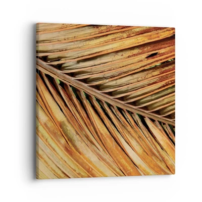 Cuadro sobre lienzo - Impresión de Imagen - Oro de coco - 40x40 cm