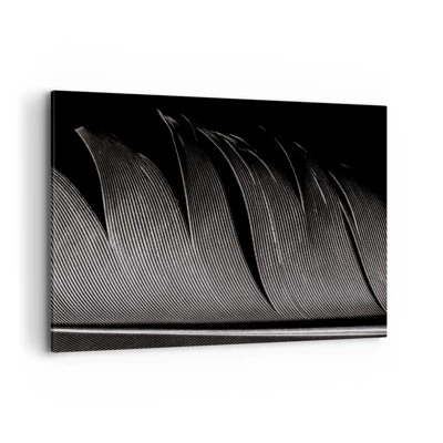 Cuadro sobre lienzo - Impresión de Imagen - Pluma - una construcción maravillosa - 100x70 cm
