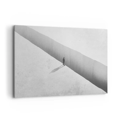 Cuadro sobre lienzo - Impresión de Imagen - Sin un destino claro - 100x70 cm