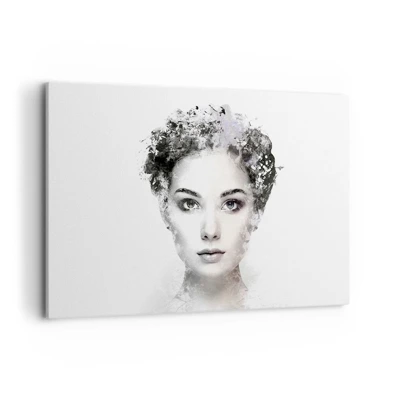 Cuadro sobre lienzo - Impresión de Imagen - Un retrato extremadamente elegante - 120x80 cm