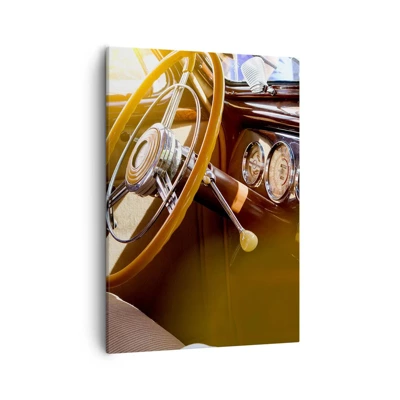 Cuadro sobre lienzo - Impresión de Imagen - Un soplo de lujo del pasado - 50x70 cm