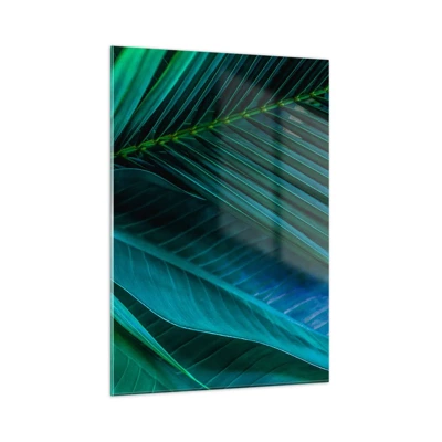 Cuadro sobre vidrio - Impresiones sobre Vidrio - Anatomía del verde - 50x70 cm