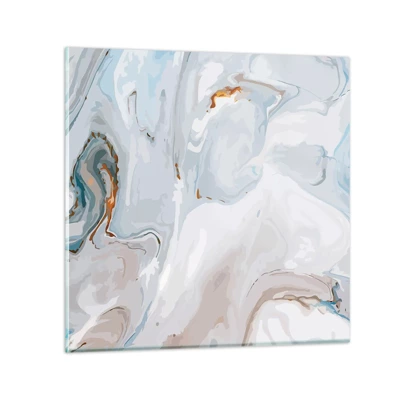 Cuadro sobre vidrio - Impresiones sobre Vidrio - Blanco fusión - 50x50 cm