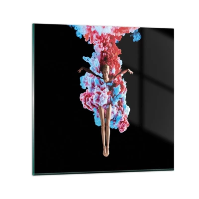 Cuadro sobre vidrio - Impresiones sobre Vidrio - En plena floración - 40x40 cm