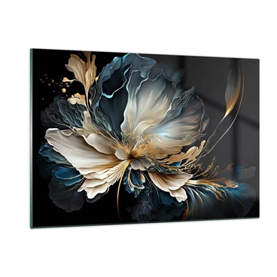 Cuadro sobre vidrio - Impresiones sobre Vidrio - Flor de helecho de cuento - 120x80 cm