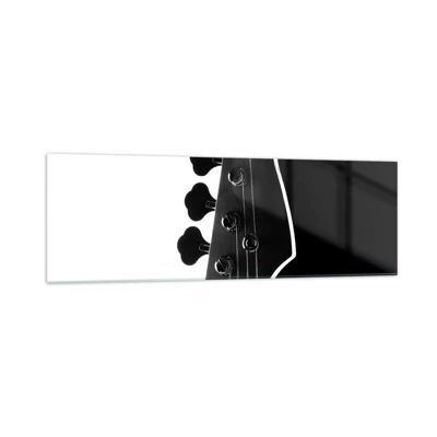 Cuadro sobre vidrio - Impresiones sobre Vidrio - Silencio musical  - 160x50 cm