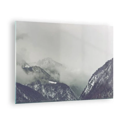 Cuadro sobre vidrio - Impresiones sobre Vidrio - Valle de la niebla - 70x50 cm