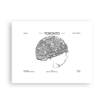 Póster - Anatomía de Toronto - 40x30 cm