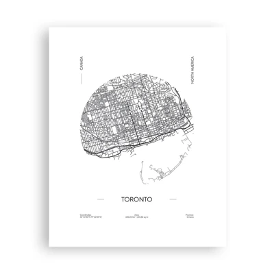 Póster - Anatomía de Toronto - 40x50 cm